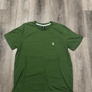 U.S. Polo Assn. Forest Green Short Sleeve Tee Size Large Men’s